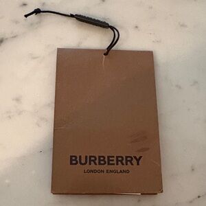 Burberry Tan Gift Tag